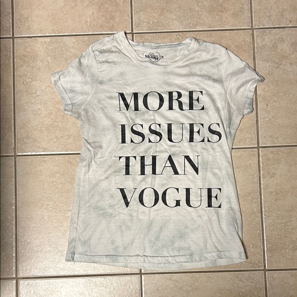 Tops - More Issues Than Vogue Tee